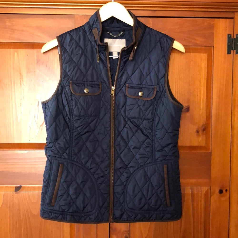 Banana Republic Quilted Vest, SZ M